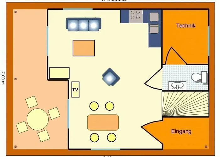 Floating Comfort - Schwimmende - Haus 7 Ferienhaus